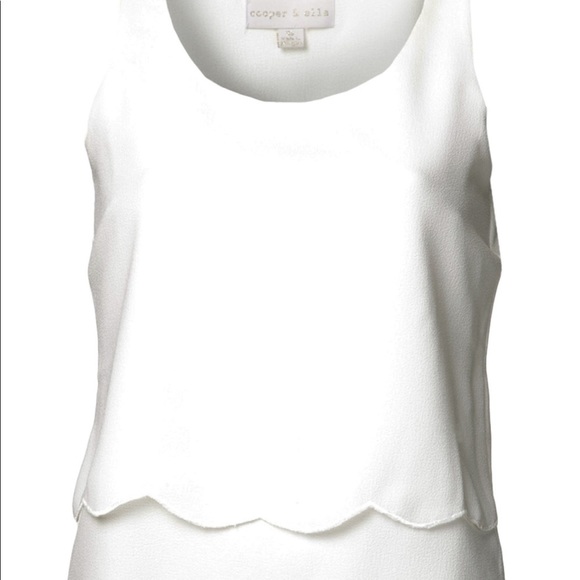 Cooper & Ella scalloped tank - Picture 2 of 6